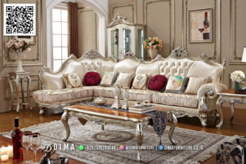 Jual Sofa Tamu Sudut Mewah Terbaru 16STC