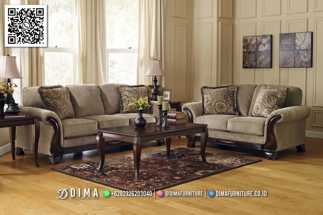 Sofa Tamu Jepara Luxury Sentuhan Mewah Rumahmu 20STC