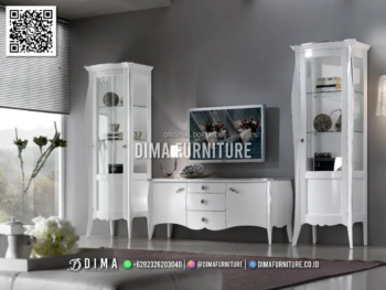 Bufet TV Minimalis Mewah Dima Silver Line 46STC