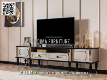 Bufet TV Premium Dima Noir Gold Tampilan Stylish 47STC