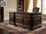 Meja Kantor Elegan Kayu Solid Dima Grandwood 82STC