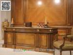 Meja Kantor Klasik Imperial Luxe Kayu Jati Eksklusif 83STC
