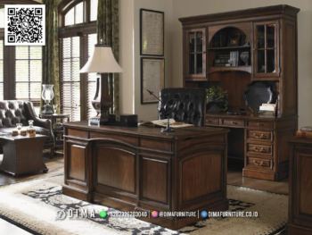 Meja Kantor Klasik Mewah Dima Lexington Executive 79STC