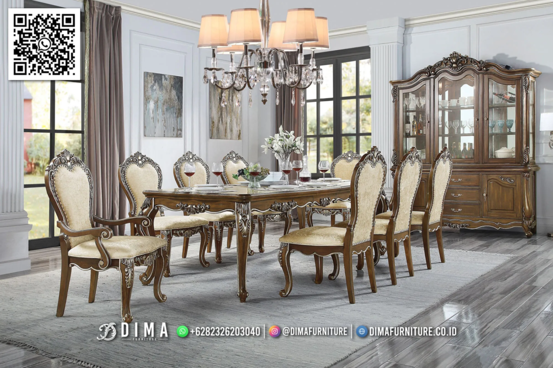 Meja Makan Klasik Dima Imperial Mewah Eksklusif 52STC