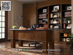 Set Meja Kantor Dima Classic Brown Prestige Luxury