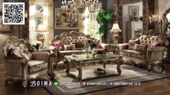 Sofa Ruang Tamu Elegan Dima Imperial Classic Luxury 57STC