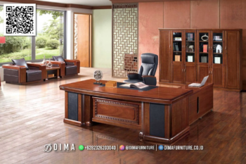 Meja Direktur Mewah Dima Grandwood – Elegan Berwibawa 127STC