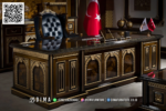 Meja Kantor Mewah Dima Royale – Classic Gold Prestige 129STC 1 Meja Kantor Mewah Dima Royale – Classic Gold Prestige 129STC