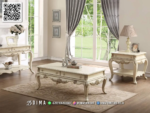 Meja Tamu Mewah Ivory Classic Premium Jepara Furniture 100STC