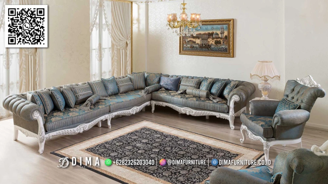 Sofa Ruang Tamu Jepara – Luxury Sofa Terbaik 159STC