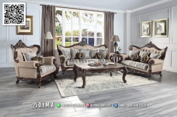 Sofa Tamu Mewah Dima Royale – Elegan Eksklusif 141STC
