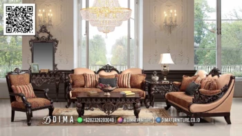 Sofa Ukir Mewah Grande Vittorio – Premium Luxurious 157STC