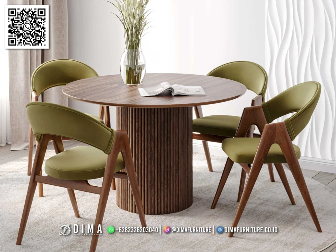 Furniture Ruang Makan Kayu Solid