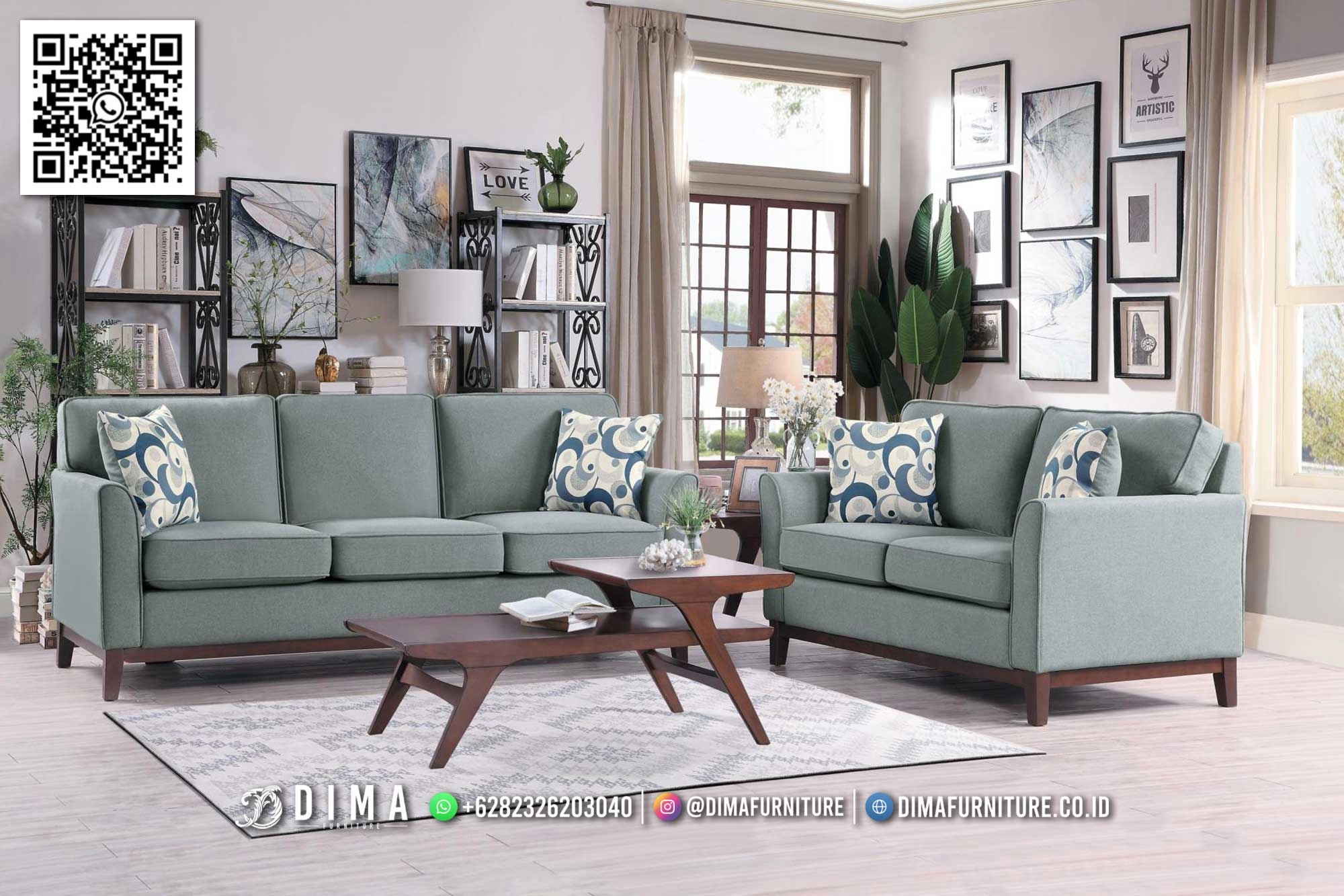 Sofa Ruang Tamu Elegant Baylee Series Desain Minimalis 168STC Sofa Ruang Tamu Elegant Baylee Series Desain Minimalis 168STC