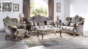 Sofa Tamu Mewah Mebel Jepara Classic Luxury Valentine 179STC