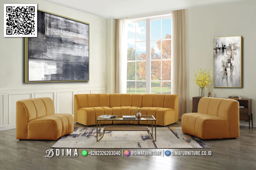 Sofa Mewah Modern Desain Elegan Premium