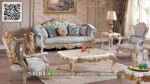 Sofa Tamu Mewah Royal Celestine Tosca Gold 198STC