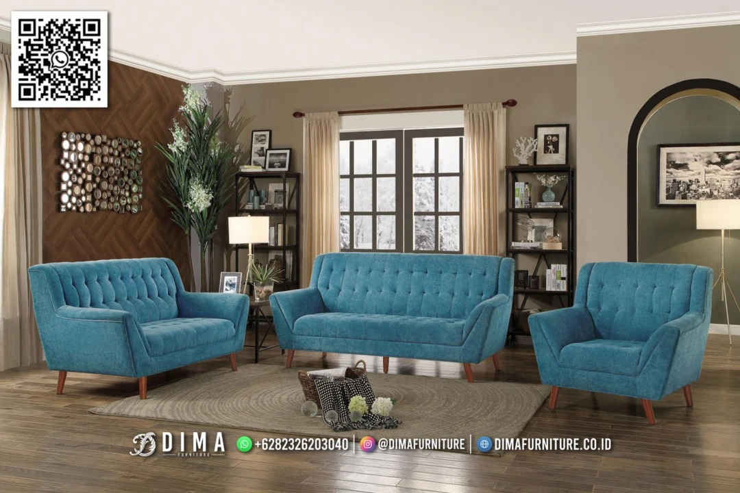 Sofa Tamu Minimalis Modern Marry Elegant Set 186STC