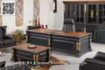 Meja Kantor Direktur Mewah Jati Produk Teruji 359STC