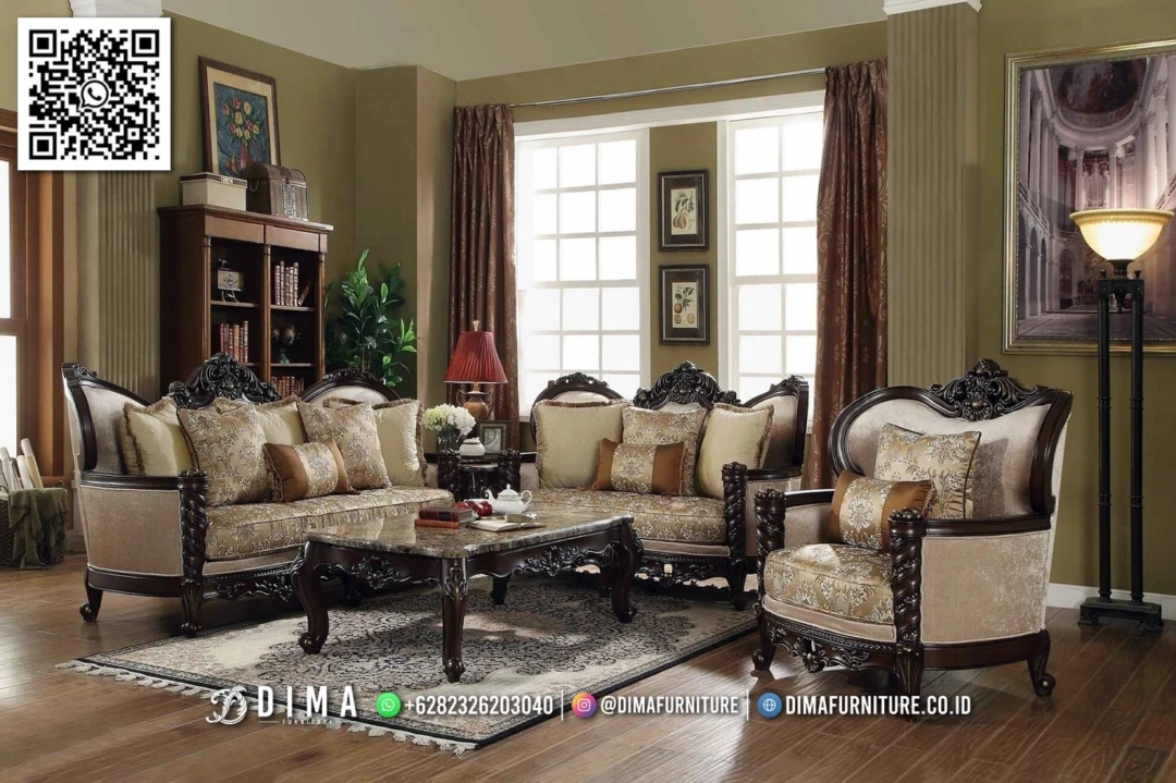 Sofa Tamu Mewah Classic Original Mebel Jepara 353STC