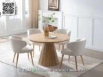 Harga Meja Makan Minimalis Mewah Naomi Round Table 378STC