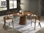 Harga Set Meja Makan Modern Terlaris Alexander 373STC