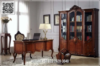 Meja Kantor Jati Serayaco Look Profesional 364STC
