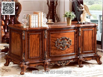 Meja Kantor Jati Virelle Premium Dan Stylish 367STC