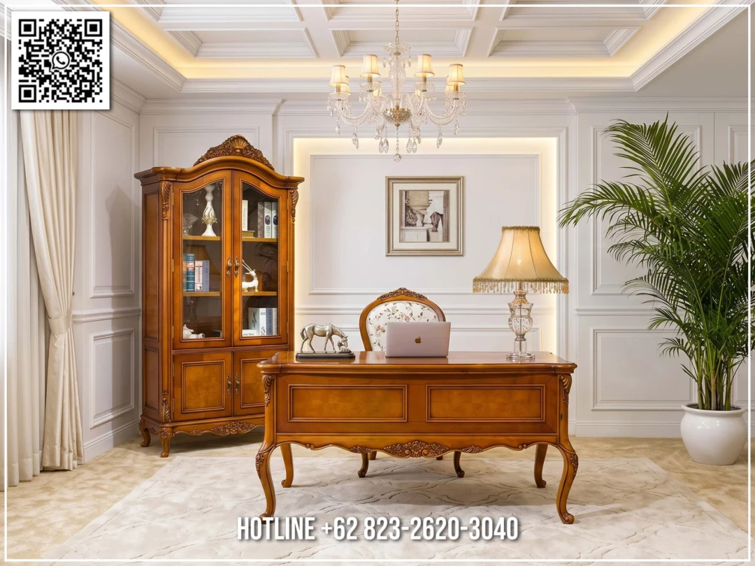 Meja Kantor Mewah Vintage Eksklusif Madeleine