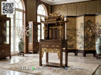 Altar Sembahyang Mewah Golden Dragon Dynasty 389STC