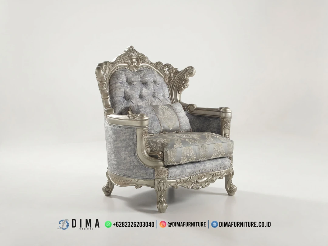 Sofa Tamu Jepara Miliani New Collection 396STC 3 Kursi Ukir Jepara 396STC