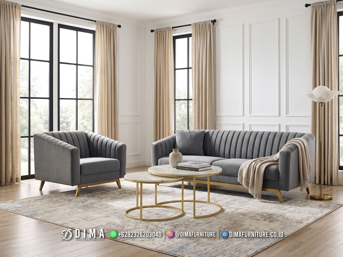 Sofa Tamu Minimalis Jepara 400STC Sofa Tamu Minimalis Jepara 400STC